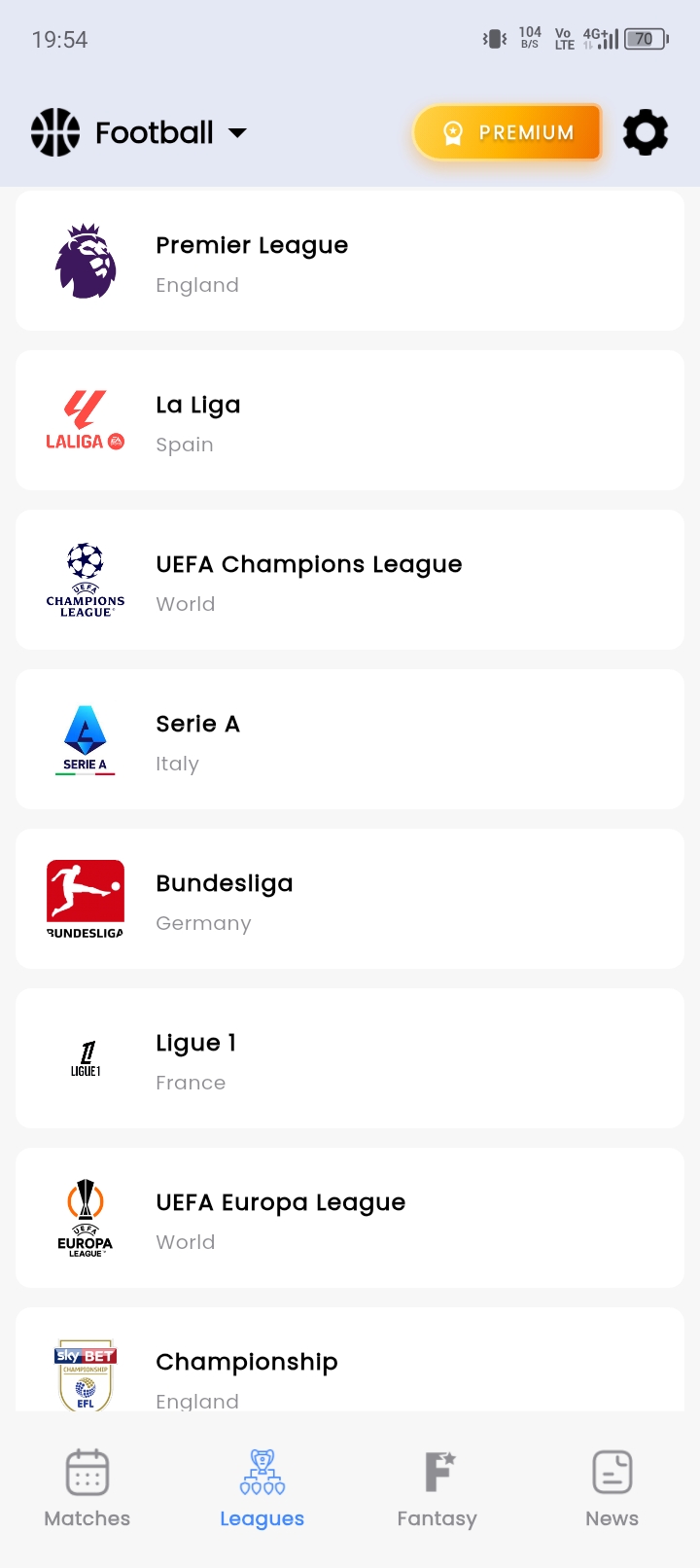 All Leagues